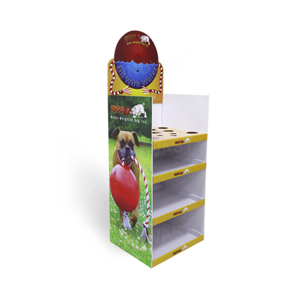 Pet Cat Dog Toy Paper Display Stand