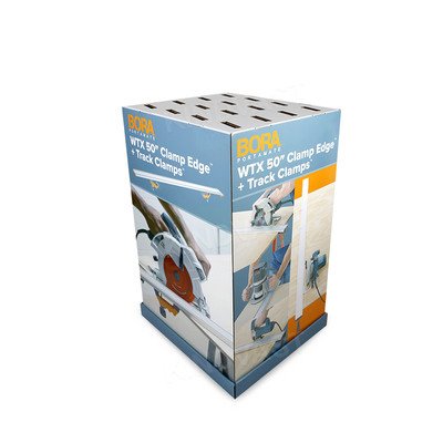 Cutting machine tool paper display bucket