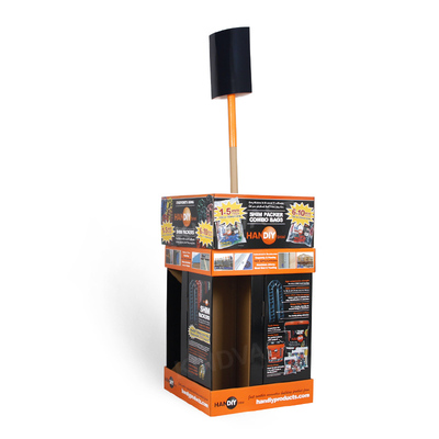Tool paper display bucket