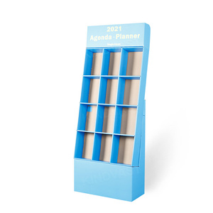 Book paper display rack