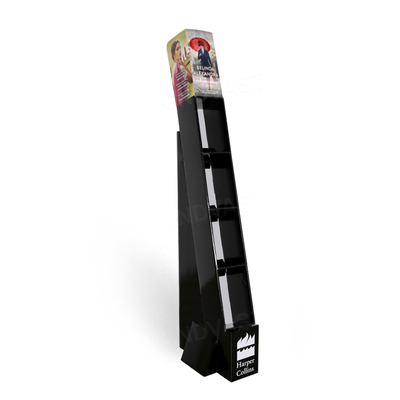 Book and magazine display rack
