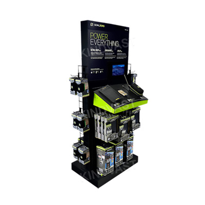 Supermarket PP/PVC display shelf product shelf