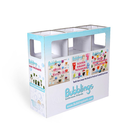 Bath utensil paper display box