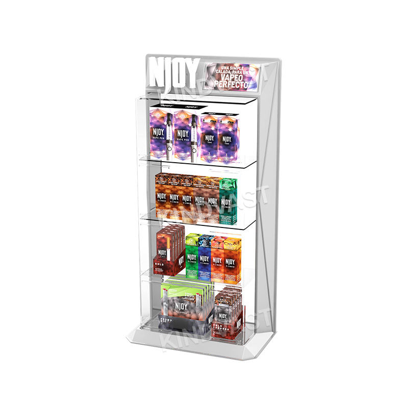 Commercial Display Rack Commercial supermarket acrylic display rack - Dongguan Kindvast Display ...
