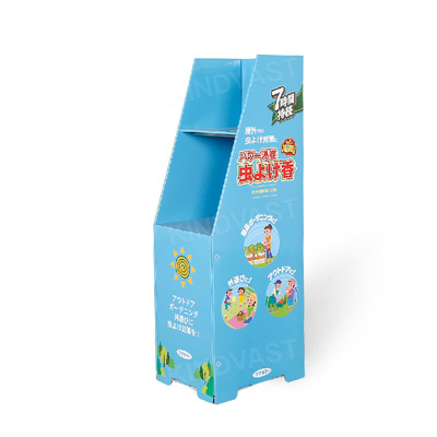 Outdoor paper shelves