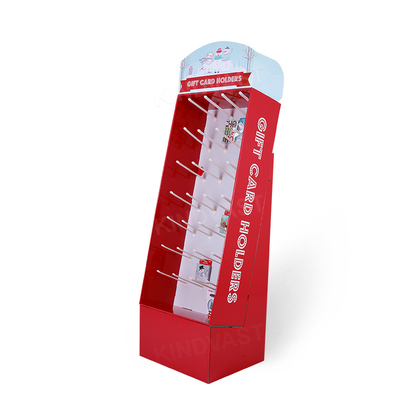 Christmas gift card display rack