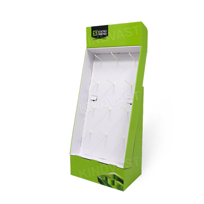 Earphone display rack hook style