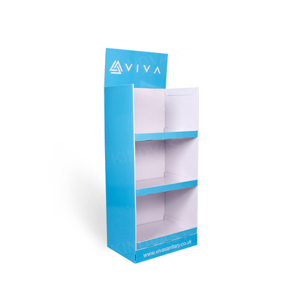 Clothing paper display rack