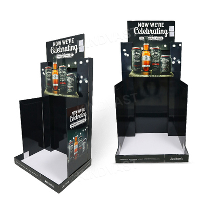 Liquor paper shelf display rack - JACK DANIEL'S