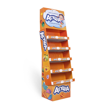 Lay's snack fruit candy paper display rack