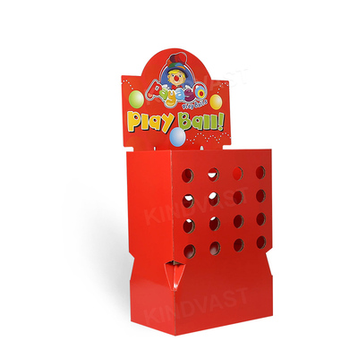Toy Ball Paper Promotion Bucket