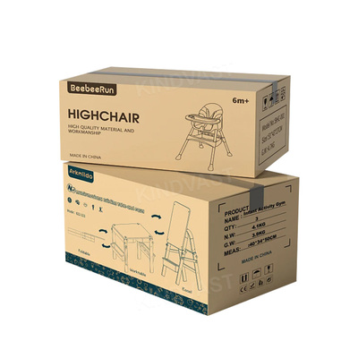 Two tone Ink and Wash Printing Corrugated Box