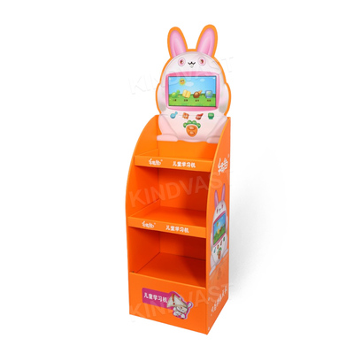 Children's learning machine display rack