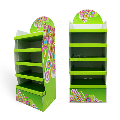 Green layer box style large paper shelf