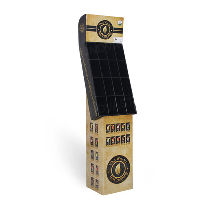 Food and coffee paper display rack