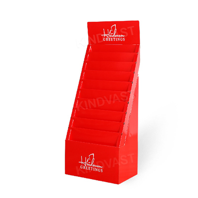 Holiday greeting card paper display rack - Hallmark